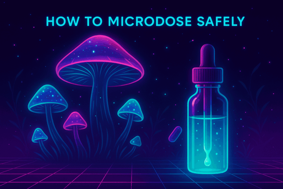 How to Microdose Magic Mushrooms Safely